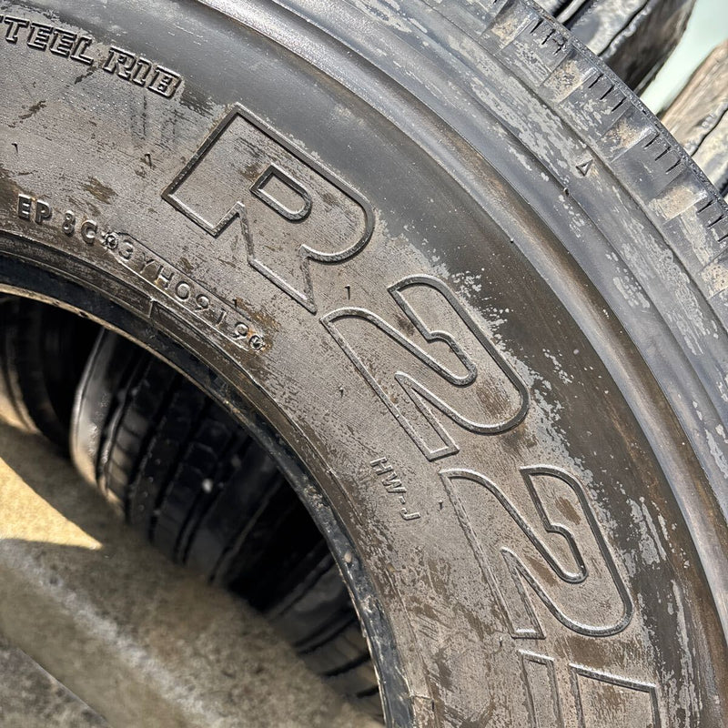 225/90R17.5 ブリヂストン　地山中古　激安美品　6本セット：54000円