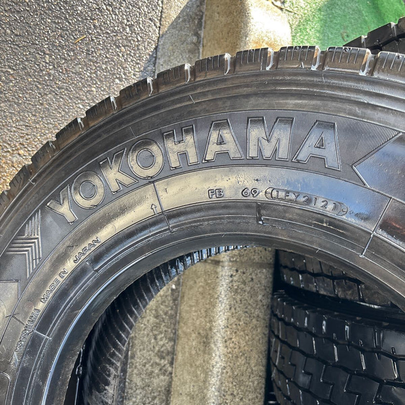 225/80R17.5 YOKOHAMA 9分山　地山　ミックスタイヤ　6本セット：52000円