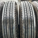 225/80R17.5 DUNLOP, SP110 2021年製 タテ溝　6本セット：51000円