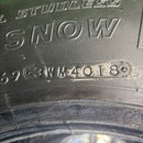 225/80 R17.5 再生スタッドレス W900 2018年製6本セット：27000円