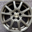 中古アルミ4本セット 15×6J +38 5穴 PCD100 15インチ 4本セット:16000円