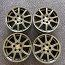 中古 アルミホイール 15×6J 5H PCD100 +38 4本:17000円