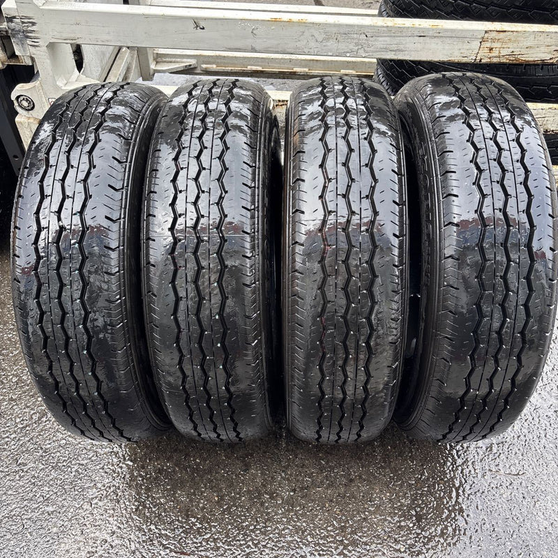 ブリヂストン 195/80R15 LT RD613 深溝 中古夏タイヤ 4本:23000円