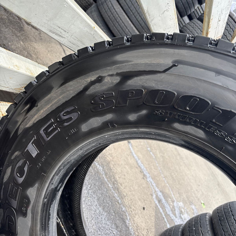 ダンロップ 245/80R17.5 SP001 深溝 中古冬タイヤ 1本:10000円
