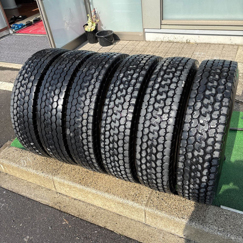 195/85R16 YOKOHAMA LT752R 中古ミックスタイヤ　激安美品　6本セット:42000円