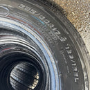 225/80R17.5 DUNLOP SP330K ほぼ新品　たて溝　6本セット:40000円