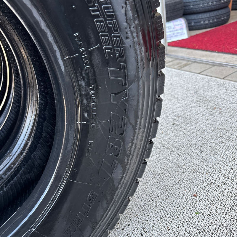 ヨコハマ 225/80R17.5 RY287 年式古め 中古MIXタイヤ 6本:36000円
