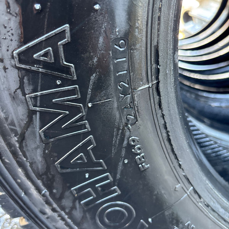 ヨコハマ 225/80R17.5 RY287 年式古め 中古MIXタイヤ 6本:36000円