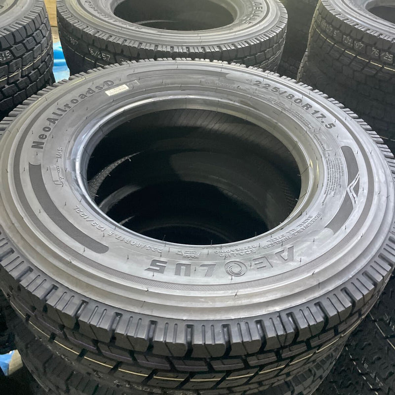 225/80R17.5 123/122L 激安美品　2025年製　ミクスタイヤ　未使用　12本セット:264000円