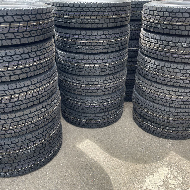 225/80R17.5 激安美品　123/122L 2025年製　ミクス　未使用　18本セット:396000円