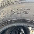 205/85R16 DUNLOP, LT5 中古タテ溝　激安美品　　6本セット：30000円