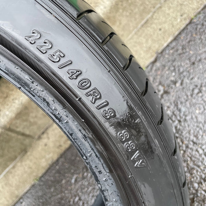 225/40R18 , (88W) ダンロップ　激安美品　2本セット:11000円