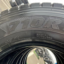 275/80R22.5 YOKOHAMA, 710R ミックスタイヤ　激安美品　2022年製 4本セット:76000円