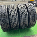 275/80R22.5 YOKOHAMA, 710R ミックスタイヤ　激安美品　2022年製 4本セット:76000円