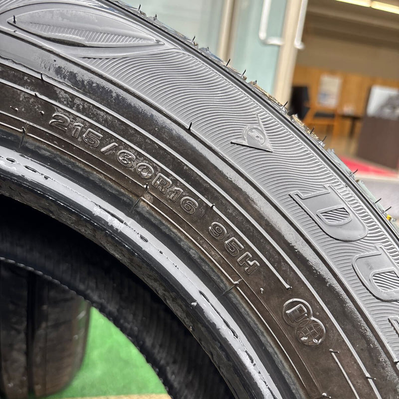 215/60R16、激安美品　ダンロップ　2020年　　4本セット:22000円