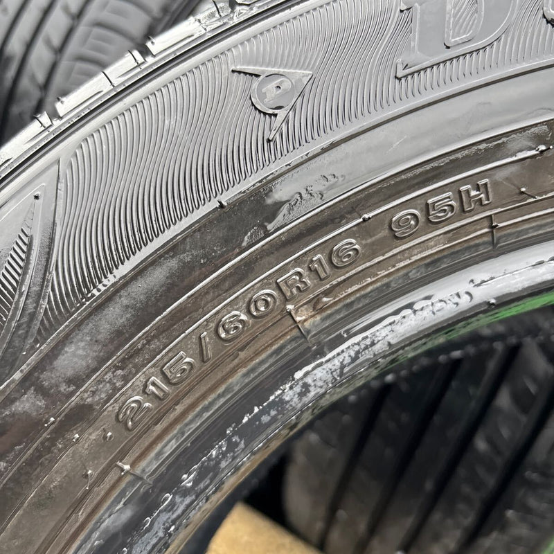 215/60R16、激安美品　ダンロップ　2020年　　4本セット:22000円