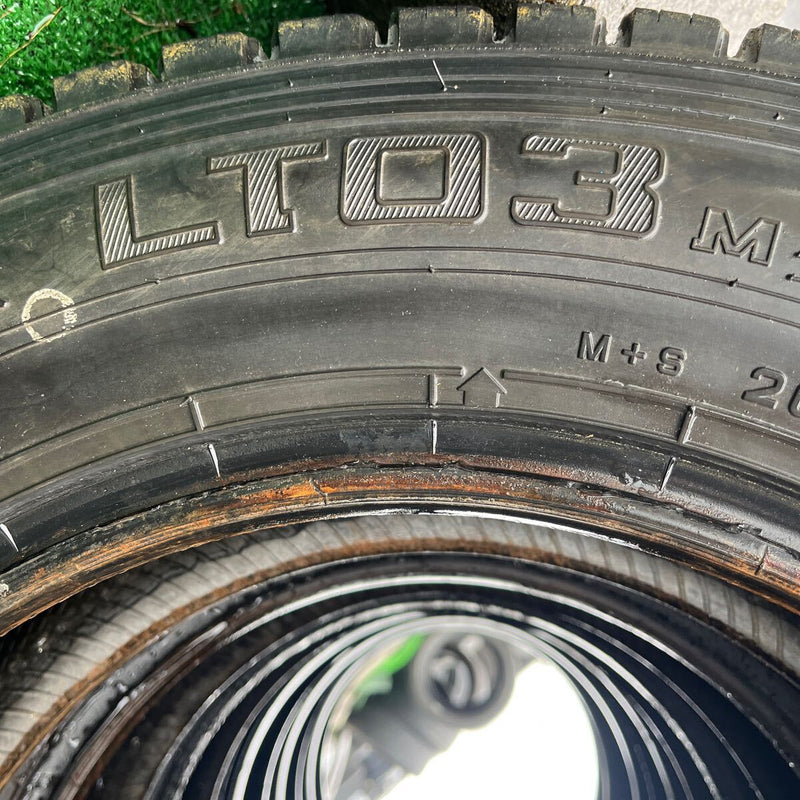 205/70R16 DUNLOP, LT03 中古スタッドレス　激安美品　6本セット:27,000円