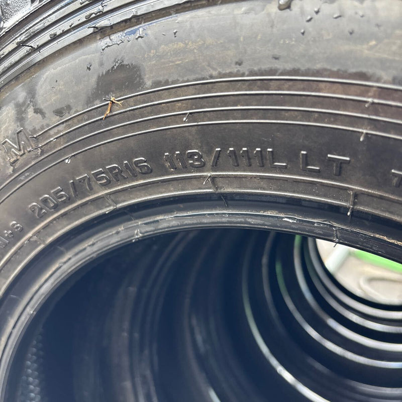 205/75R16 113/111L DUNLOP LT03 2023年製　6本セット:28000円