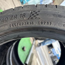 245/40ZR18 MICHILIN PILOT SPORT4 夏タイヤ　2本セット:10000円