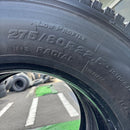 275/80R22.5 , 再生中古スタッドレス　激安美品　2本セット：26000円