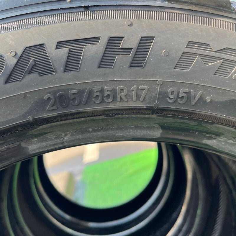 205/55R17 TOYO, ML 激安美品　2020年製　　4本セット:20,000円