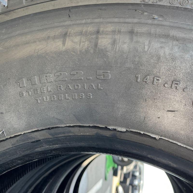 11R22.5 再生中古スタッドレス　SP001 激安美品　バリ山　4本セット：70,000円