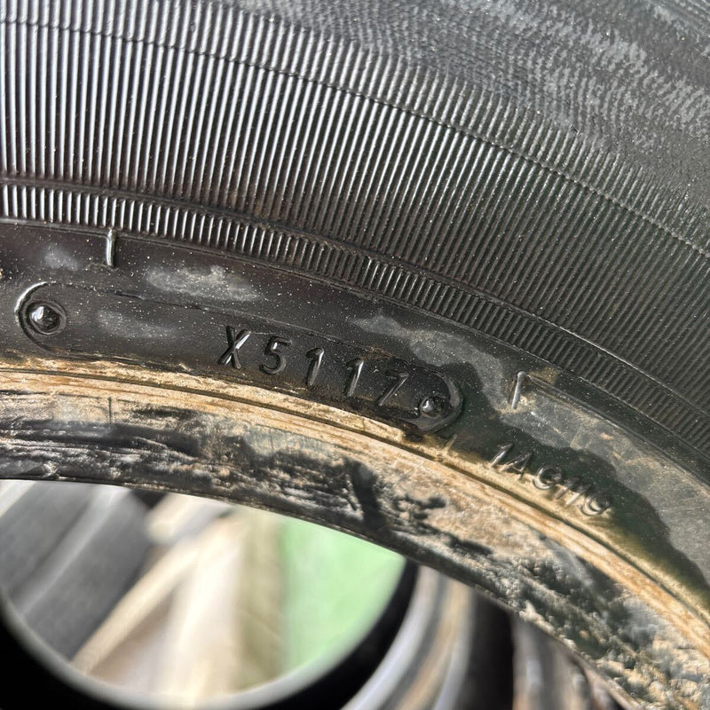 185/R14 , 8PR 再生中古　激安美品　2本＋1本セット：12000円