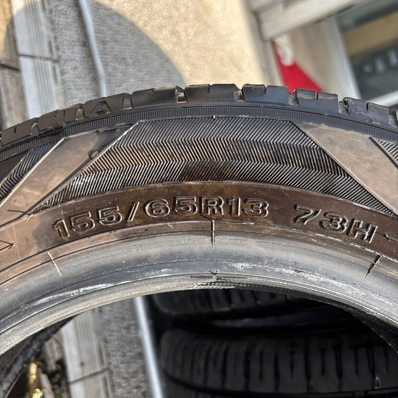 155/65R13 オートバックス　年式:2021 激安4本セット:12000円