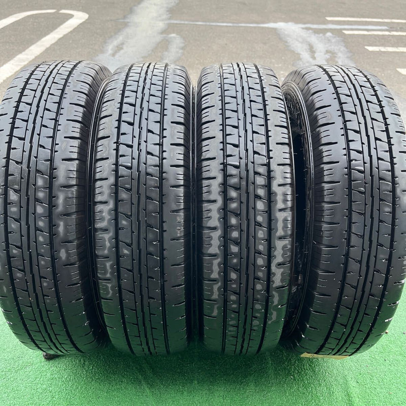 165R13 6PR, DUNLOP, VAN01 激安美品　2022年製　　4本セット:16,000円
