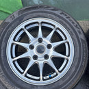 195/65R15 BRIDGESTONE PX-RVII ホイール付！　激安美品　4本セット:38000円