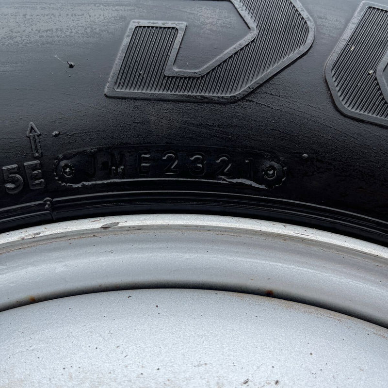 205/75R16 鉄ホイール付、16.5×5.5の5穴BRIDGESTONE 6本セット:80000円