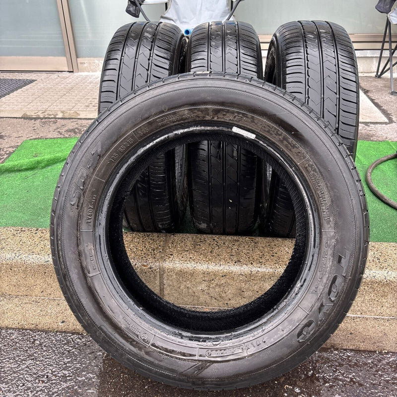 185/65R15 TOYO SD-7 中古夏タイヤ4本セット:16000円