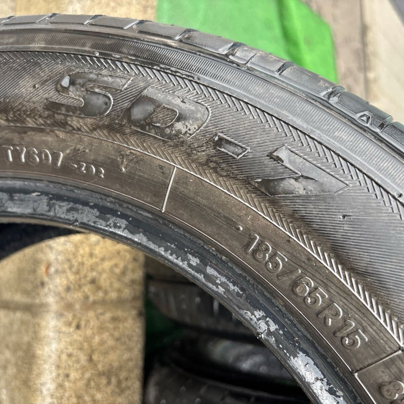 185/65R15 TOYO SD-7 中古夏タイヤ4本セット:16000円