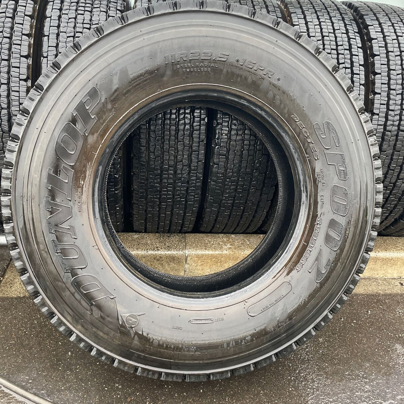 11R22.5 ,ダンロップ　地山　激安美品　10本セット：220000円
