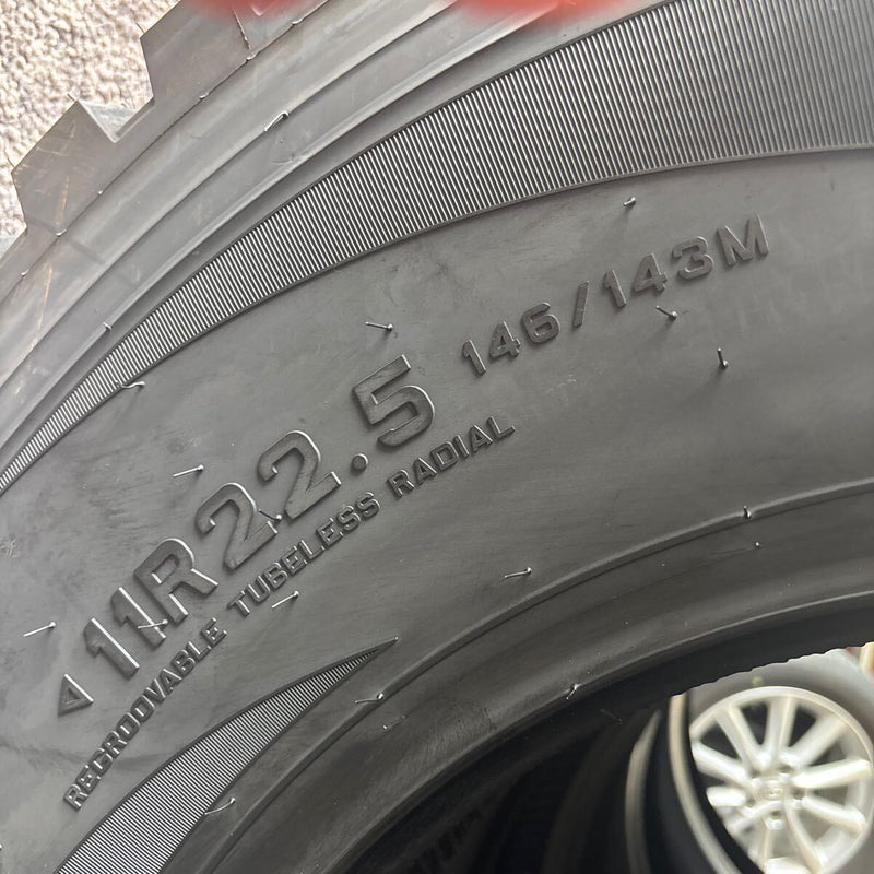 11R22.5 16PR CARGOPOWER CDR157＋　2024年製　新品ミックスタイヤ　10本セット:280000円