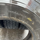 11R22.5 W999 W900 ブリヂストン 地山トラック用冬タイヤ 4本:55000円