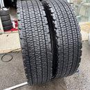 11R22.5 ブリヂストン W900 再生冬タイヤ 2本セット:25000円(名)