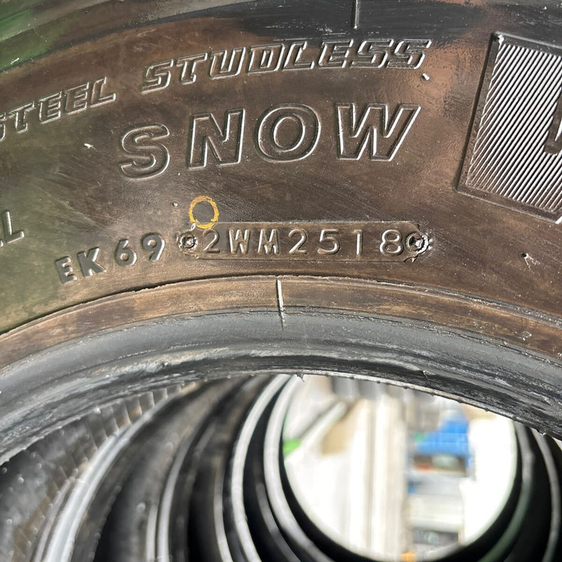 225/80R17.5 BRIDGESTONE W900 中古スタッドレス　4本＋1本セット:41500円