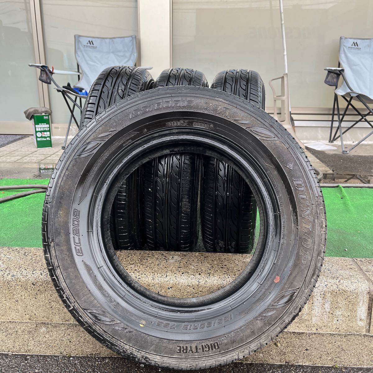 ダンロップ 夏タイヤ エナセーブ EC202 155/80R13 24年製 中古 楽天市場】enasave ec202 155／80r13の通販