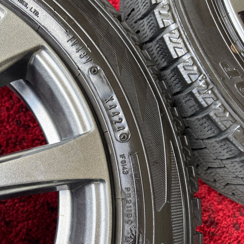 155/65R14 軽自動車用　冬タイヤ ホイール付き　4本:28000円