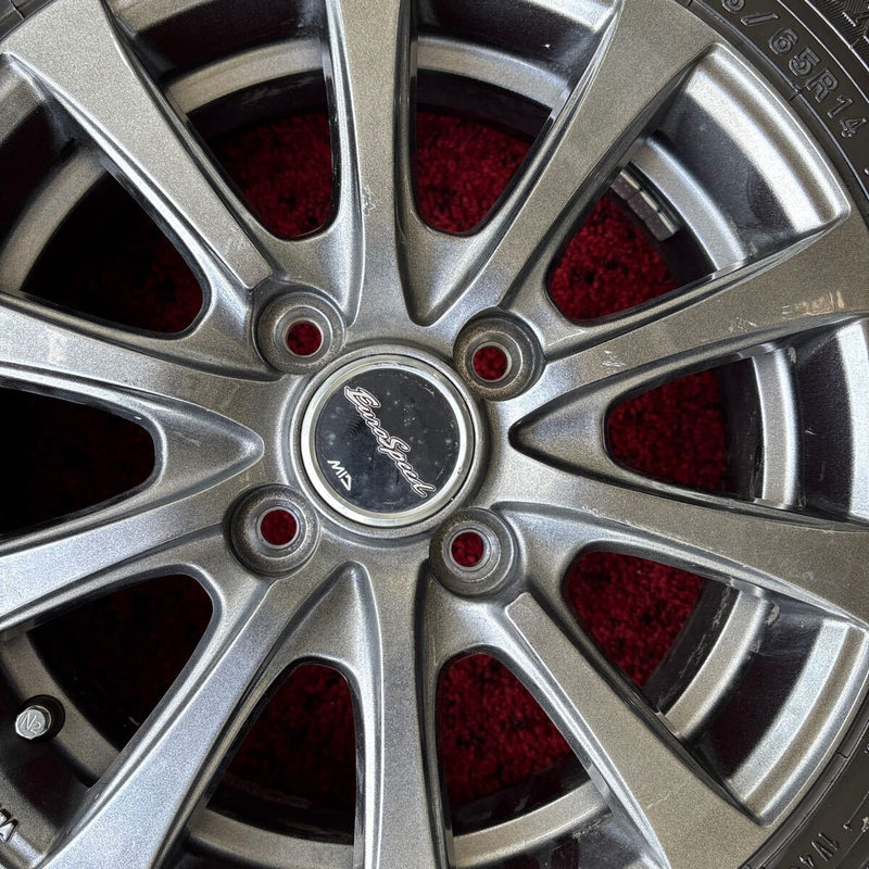 155/65R14 軽自動車用　冬タイヤ ホイール付き　4本:28000円