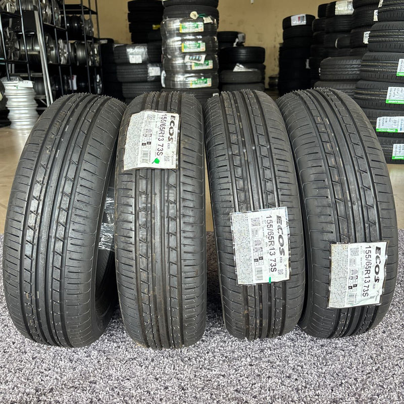 155/65R13 ヨコハマ ECOS 2021年 夏タイヤ4本セット 17600円