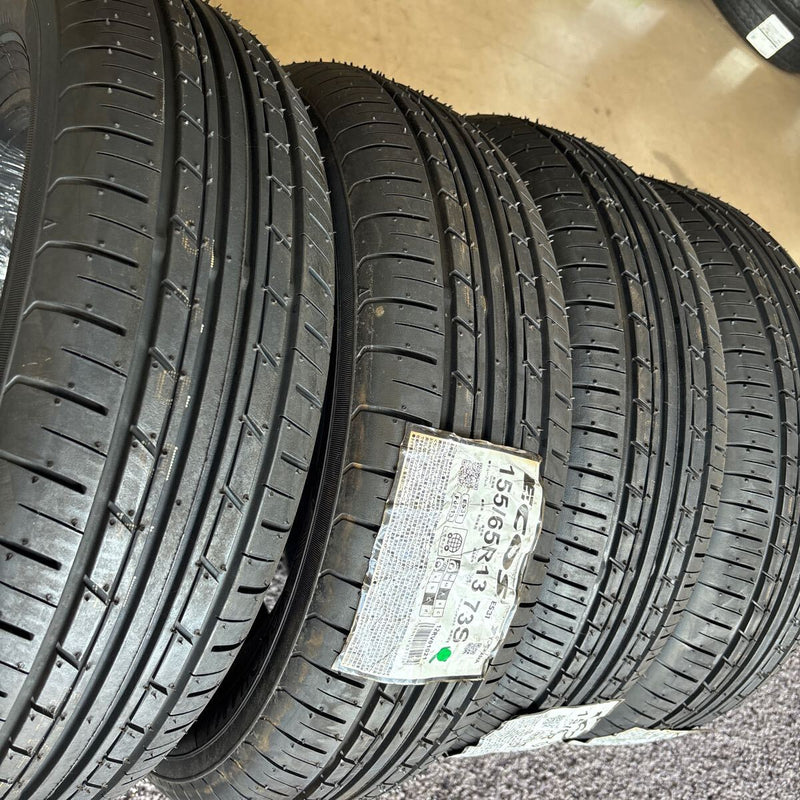 155/65R13 ヨコハマ ECOS 2021年 夏タイヤ4本セット 17600円