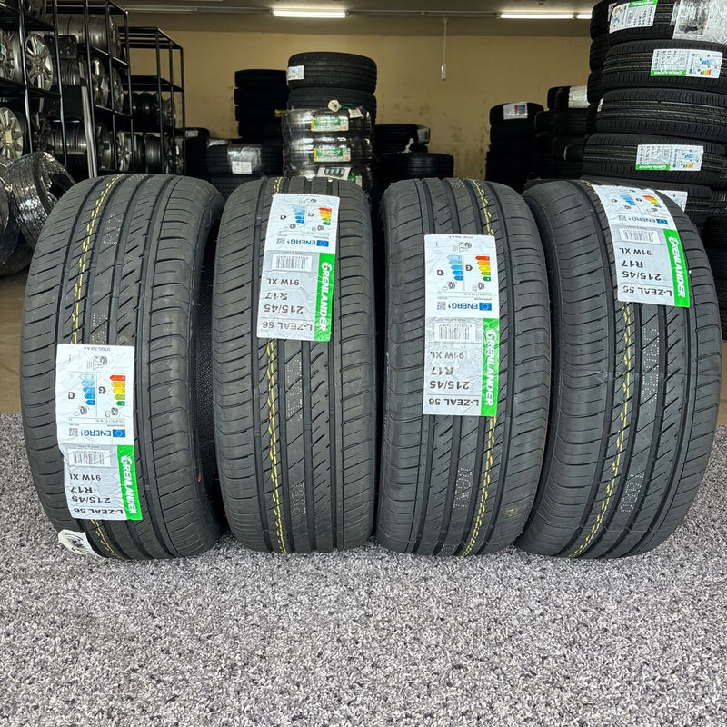 215/45R17 GRENLANDER L-ZEAL56 新品夏タイヤ4本セット35200円