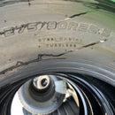 275/80R22.5 DUNLOP, SP638 激安美品　9.9分山 2本＋1本セット:65,000円