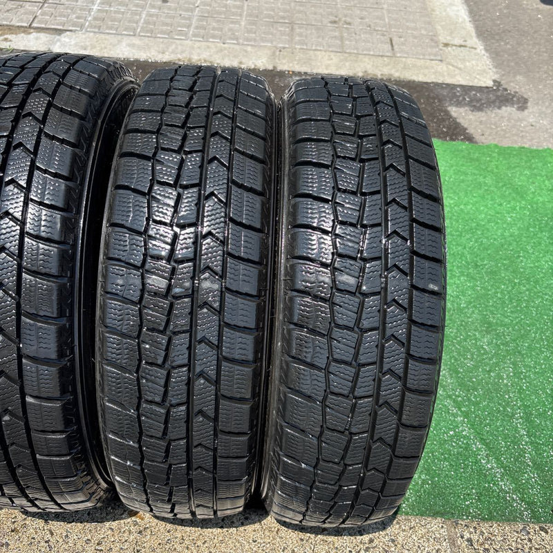155/65R13 DUNLOP WM02 中古スタッドレス　4本セット:12000円