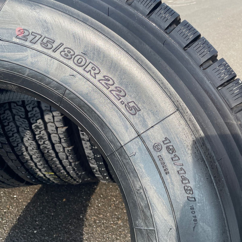 275/80R22.5 ヨコハマ　2023年UP 激安美品　スタッドレス 10本セット:215000円