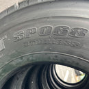 225/80R17.5 DUNLOP, SP068 新品　激安美品　2024年製 6本セット:130,000円