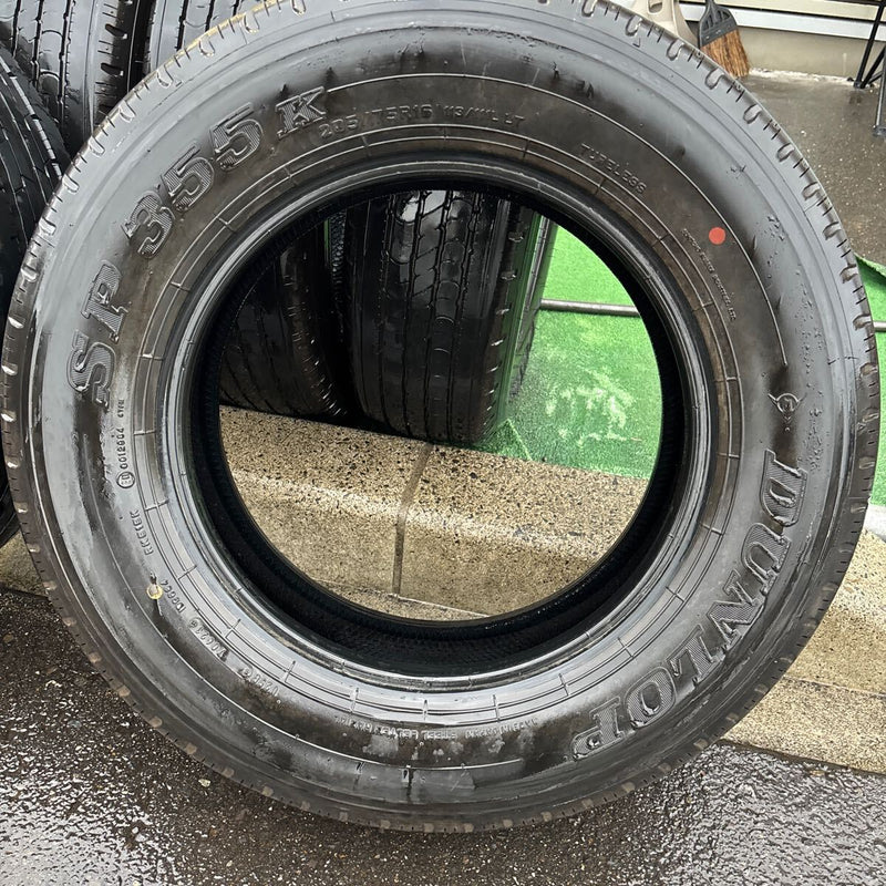 205/75R16 地山中古　ダンロップ　激安美品　　6本セット：25000円