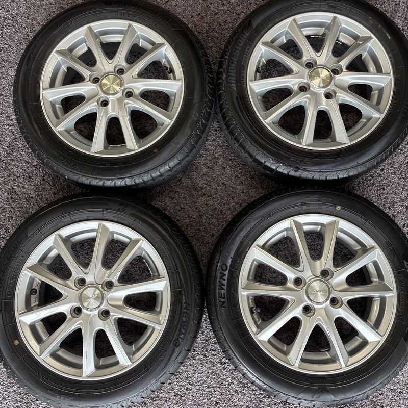 155/65R14 軽自動車用夏タイヤホイール付 4本セット:28000円